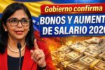 Gobierno confirma bonos y aumento de salario 2026: para trabajadores públicos: beneficiarios y montos