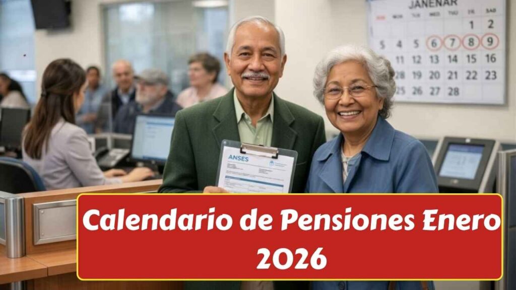 Argentina Calendario de Pensiones Enero 2026: Quién Cobra, Cuánto y Cómo Inscribirse