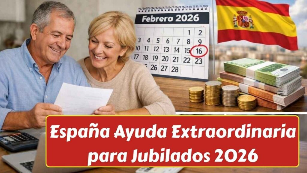 España Ayuda Extraordinaria para Jubilados 2026: Calendario de Pagos Enero-Febrero y Requisitos
