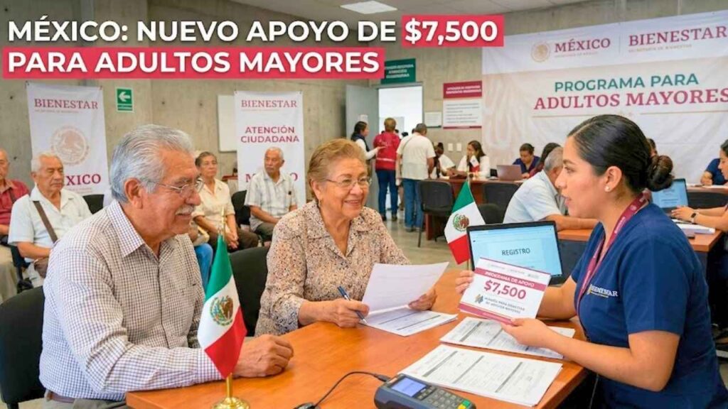 Apoyo Bienestar 2026: adultos mayores recibirán $7,500 mensuales, requisitos y registro