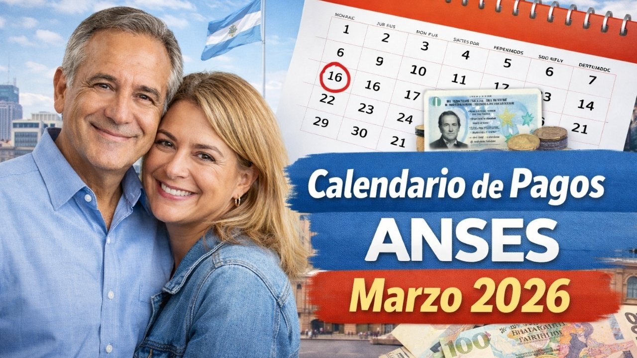 Calendario de pagos ANSES marzo 2026: fechas y aumento del 3,1%
