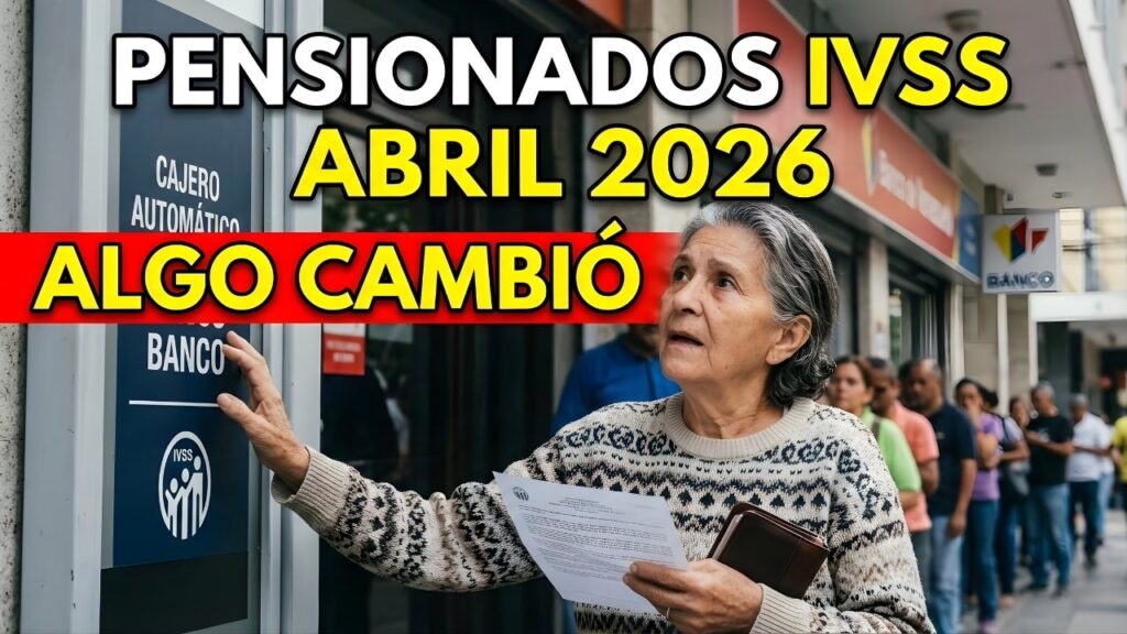 Pensión IVSS Abril 2026: Nuevo Salario, Tabla Actualizada y Bonos para Pensionados