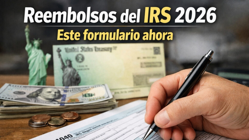 Reembolsos IRS 2026: cómo obtener hasta USD 2200 con este formulario